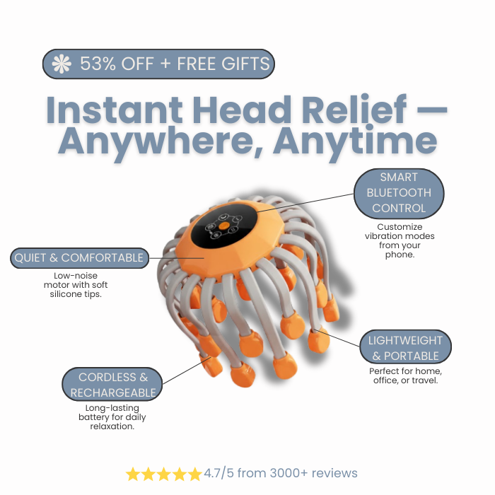 Octopus Scalp Massager