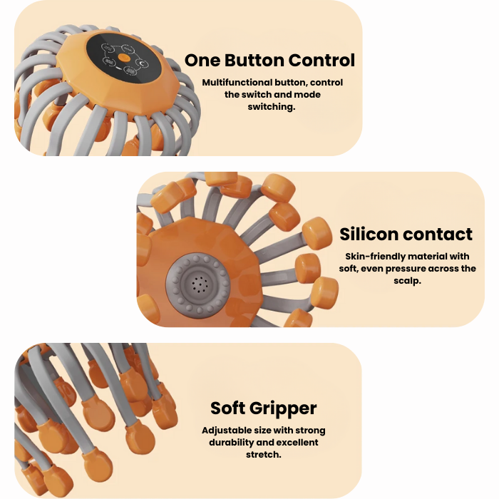 Octopus Scalp Massager