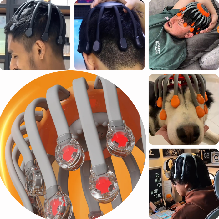 Octopus Scalp Massager