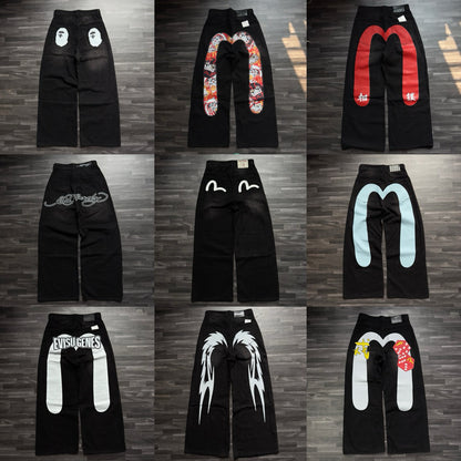 Quần Jean Custom Ba pe, Ed Hardy, Evi ^ su Rock Vintage Jean